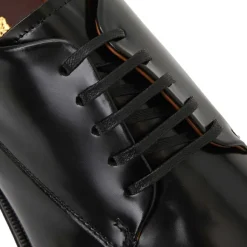 Metti Oxford Black Leather