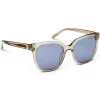 Monas Limited Edition Women's Oversized Sunglasses Crystal