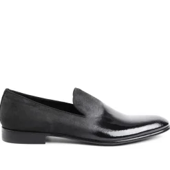 Monet A-Line Patent Suede Smoking Slipper