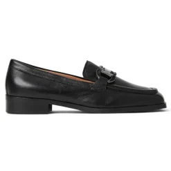 Natalie Square Toe Loafer Leather