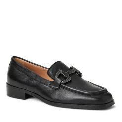 Natalie Square Toe Loafer Leather