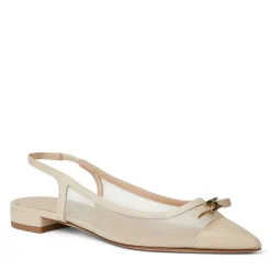 Pamina Slingback Flat Sand Patent