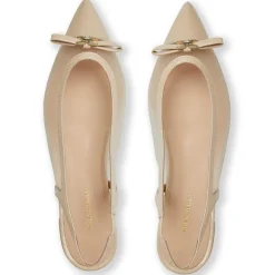 Pamina Slingback Flat Sand Patent