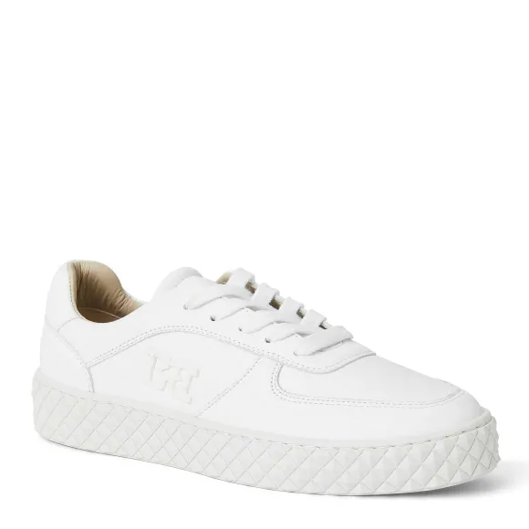 Paola Platform Sneaker Leather