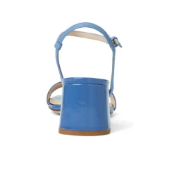 Phoebe Sandal Blue Patent