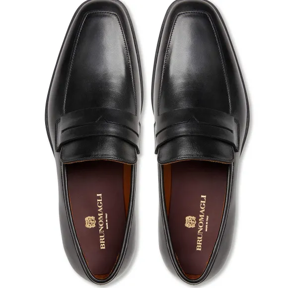 Raging Leather Penny Loafer