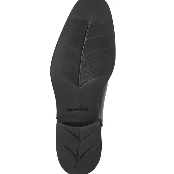Raging Leather Side Zip Boot
