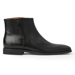 Raging Leather Side Zip Boot
