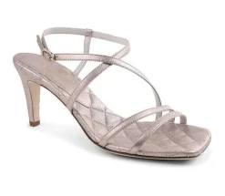 Sandra Strappy Heel - Champagne