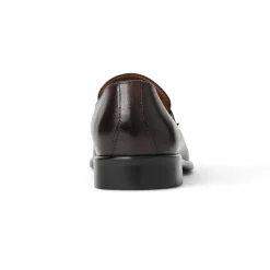 Sante Double Gore Classic Bit Leather Loafer-Bordeaux