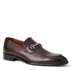 Sante Double Gore Classic Bit Leather Loafer-Bordeaux