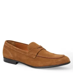 Silas Suede Loafer - Cognac