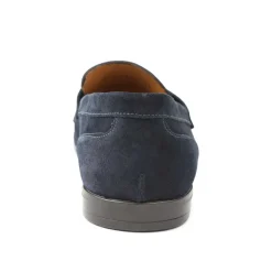 Silas Suede Loafer - Navy
