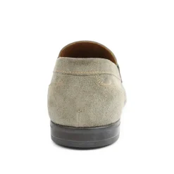 Silas Suede Loafer - Taupe