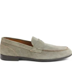 Silas Suede Loafer - Taupe