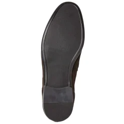 Silas Suede Loafer-Dark Brown