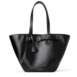Tessa Black Calf Tote