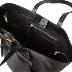 Tessa Black Calf Tote