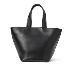 Tessa Mini Tote Black Calf