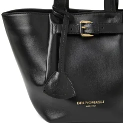 Tessa Mini Tote Black Calf
