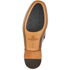 Trieste Classic Moccasin- Brown Croc