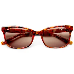 Vales Women's Limited Edition Cat-Eye Sunglasses Honey
