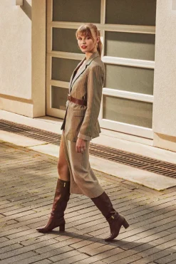 Victoria Tall Shafted Leather Boot