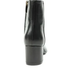 Vinny Leather Ankle Boot - Black