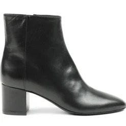 Vinny Leather Ankle Boot - Black