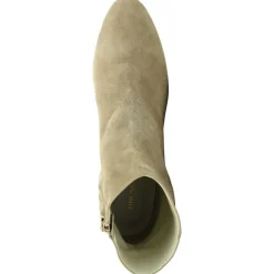Vinny Suede Ankle Boot - Almond