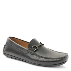 Xander Leather Driving Moccasin - Black