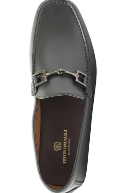 Xander Leather Driving Moccasin - Black