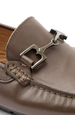 Xander Leather Driving Moccasin - Brown